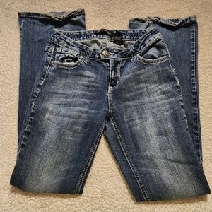 Love Nation Medium Wash Boot Cut Jeans Size 6